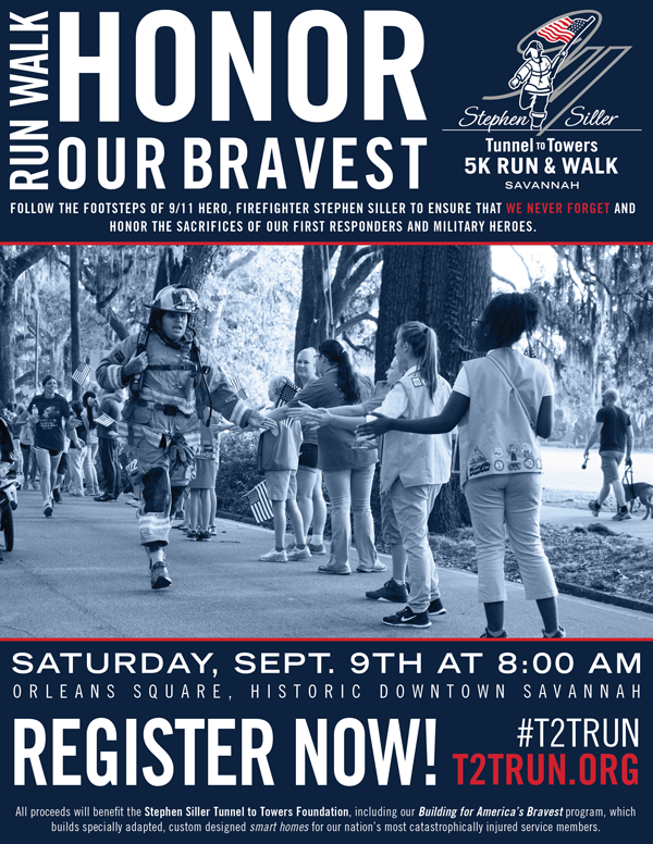 Tunnel to Towers Savannah 5K Run & Walk IVolunteer International