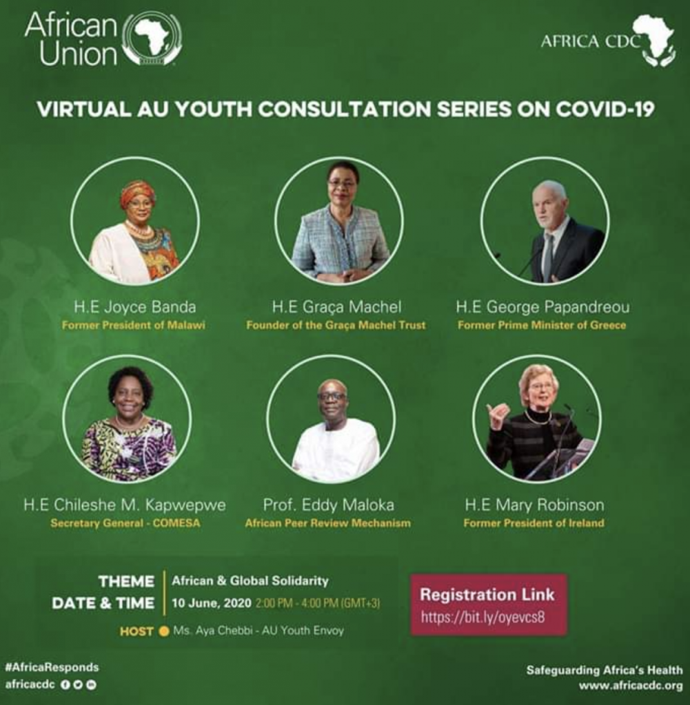 African Union Youth Consultation event poster