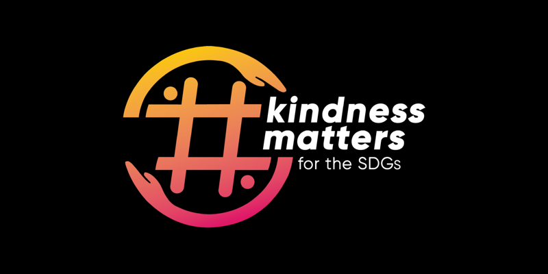 the official poster for the kindness matters campaign. 