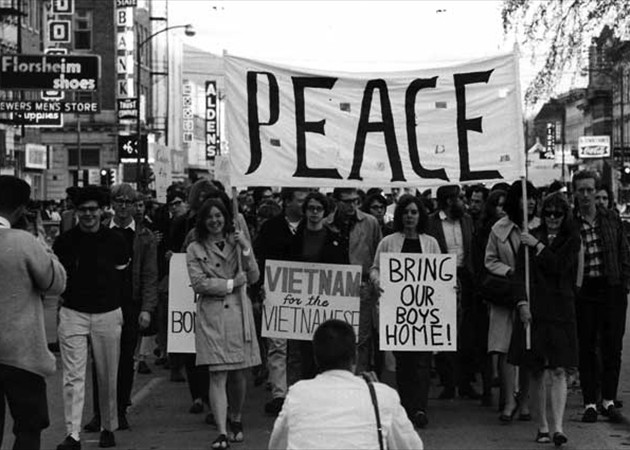 peace marches during vietnam war