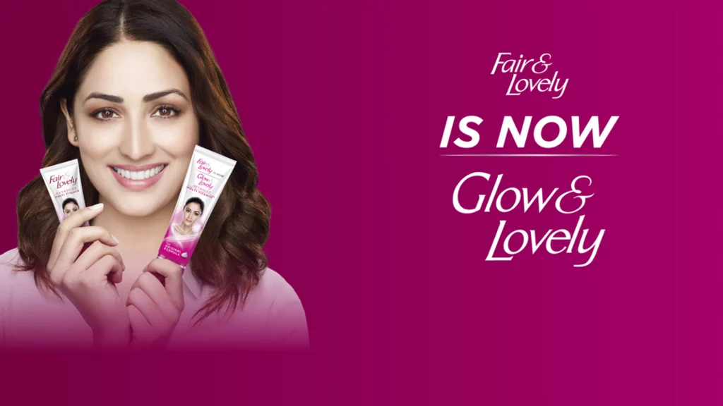 Image of the renamed product by HUL advertised by actress Yami Gautam