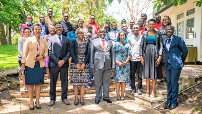 Cross section of young Africans during the AfCFTA Bootcamp in Arusha, Tanzania